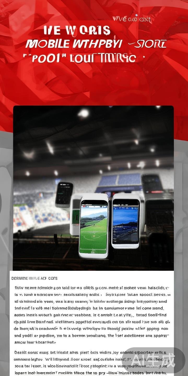 在数字化娱乐时代，体育赛事的直播方式不断创新，手机